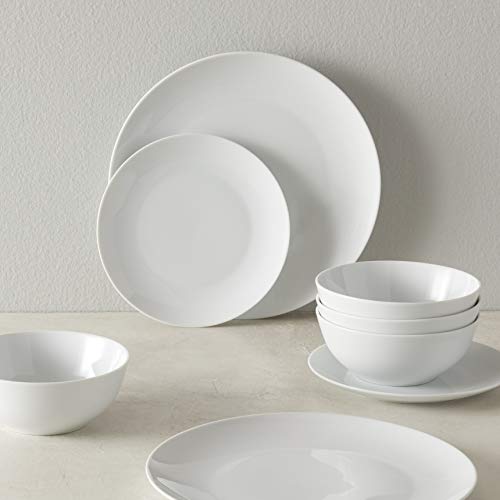 Amazon Basics Kitchen Dinnerware Set-18-Piece Amazon Basics Kitchen Dinnerware Set-18-Piece